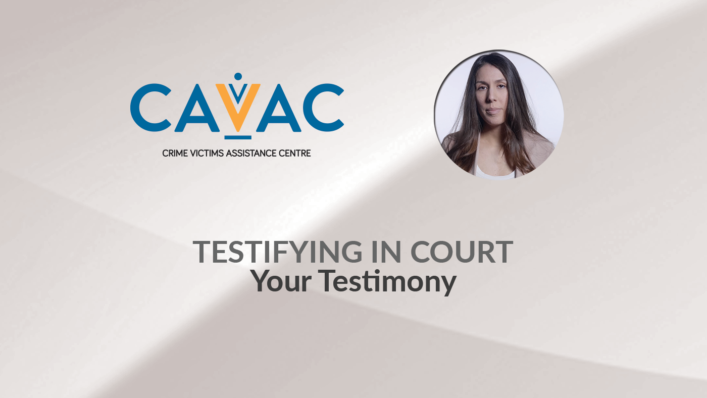 DOJCS Youtube Thumbnail CAVAC TestifyingInCourt 132